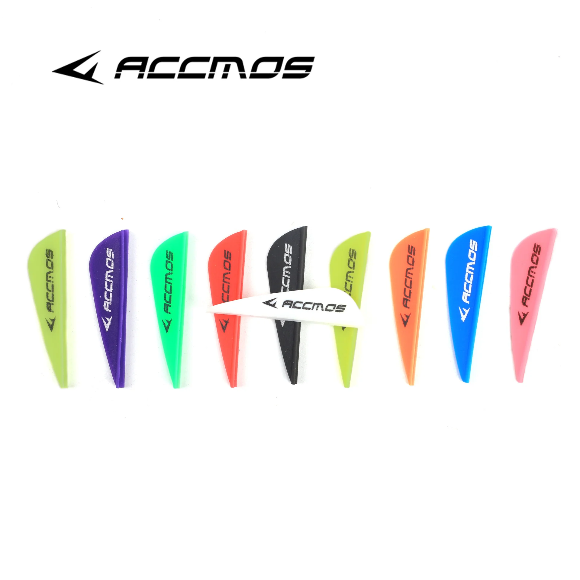 50/100pcs 1.75inch Plastic Drop-shaped Arrow Feather Archery Shooting Hunting Arrow DIY Accessories