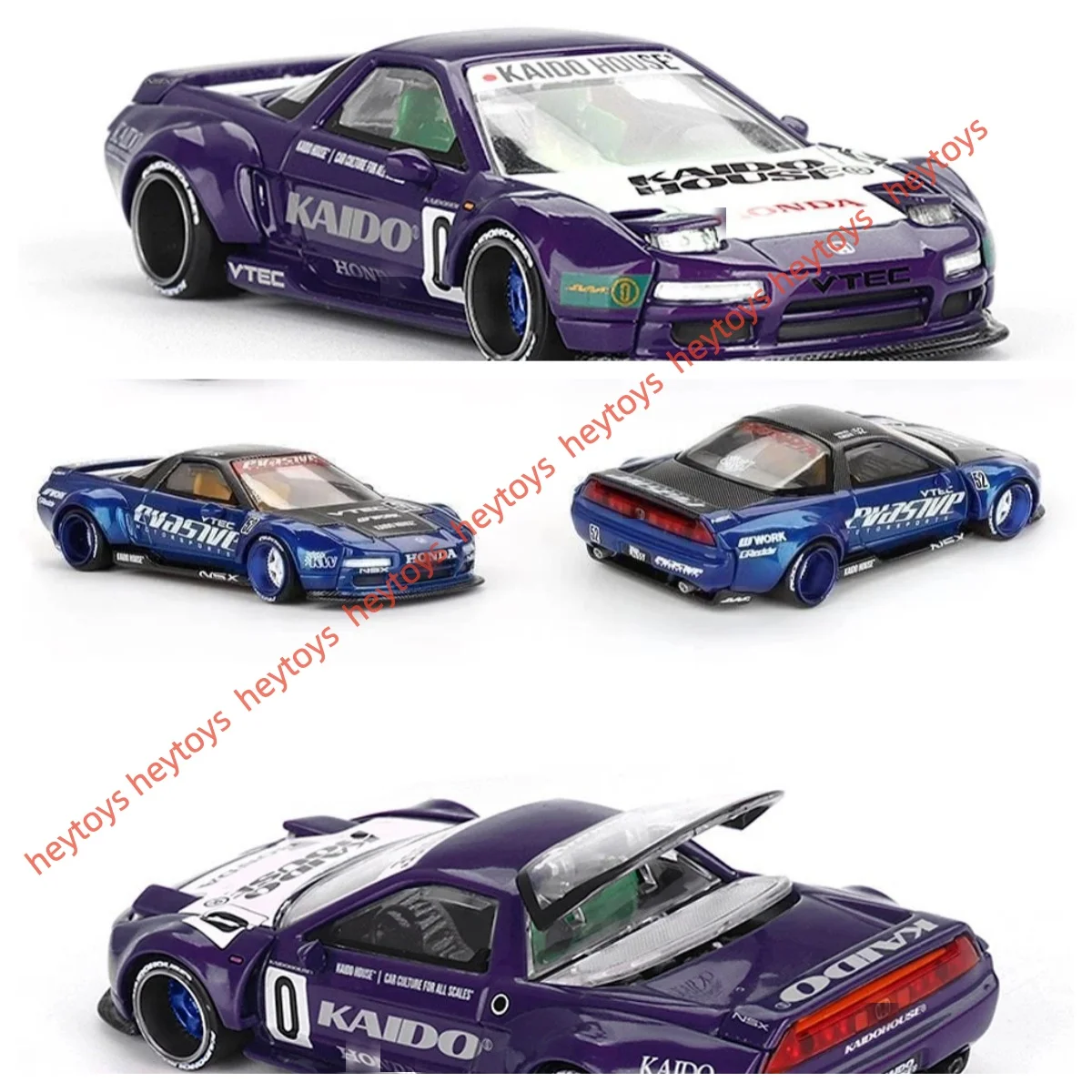 

Mini GT x Kaido House 1:64 NSX Kaido Racing V2 JDM Литая под давлением модель автомобиля Коллекция ограниченного выпуска