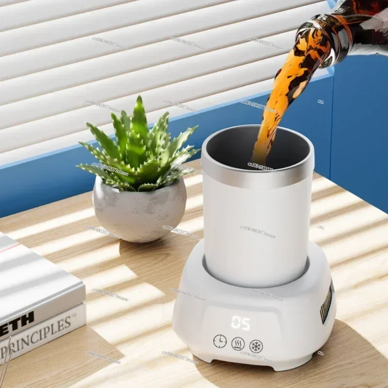 

Compact Electric Mini Countertop Cooler, Heater, Fast and Portable Cup Cooler