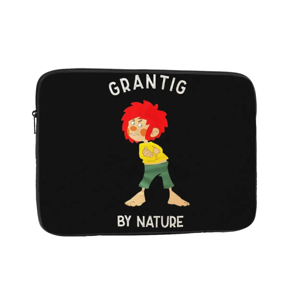 

Pumuckl Grantig By Nature Laptop Sleeve Cover Bag 10 12 13 15 17 Inch Notebook Bag Sleeve Tablet Shockproof Case Bag