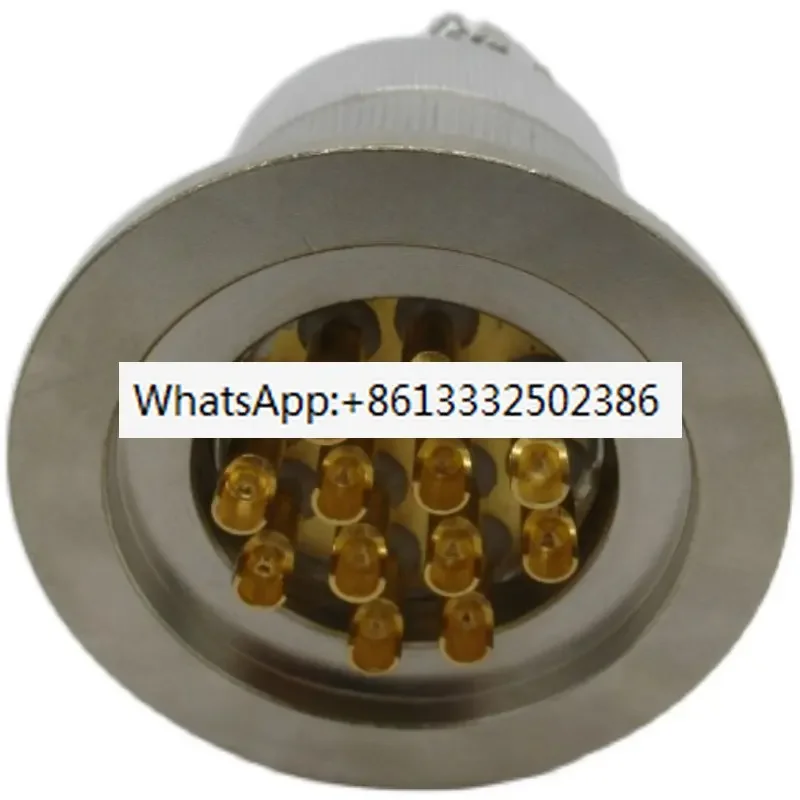 

Glass sintered true air sealed radiation resistant round connector aviation plug