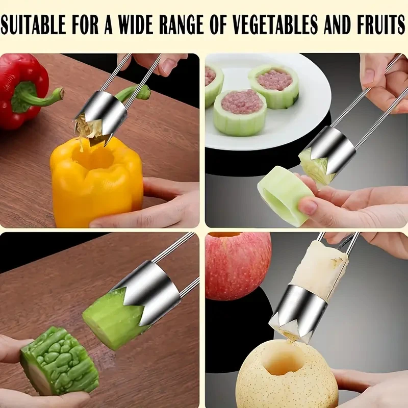 Corer de fruits et légumes en  - Apple Corer Slicer avis et prix