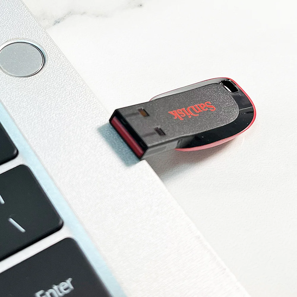 100% Original SanDisk 64GB clé USB 32GB disque USB 16GB USB2.0 Mini clé USB clé USB clé mémoire U disque pour ordinateur