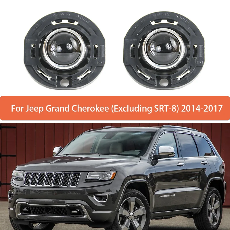 

Пара левых и правых противотуманных фар для Jeep Grand Cherokee (кроме SRT-8), 2014 2015 2016 2017, передний бампер, противотуманная фара 68140324AA