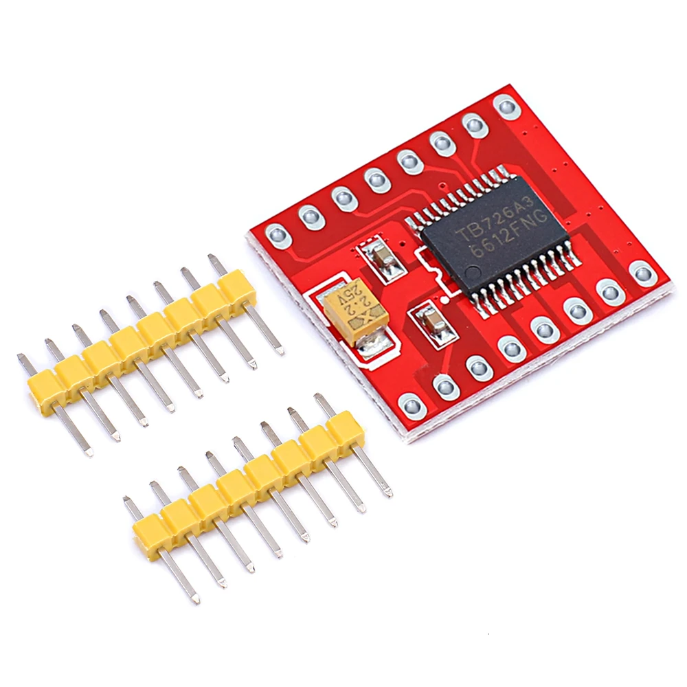 For Arduino DC 2.7-5.5V 1.2A TB6612 Dual Motor Driver Module TB6612FNG Microcontroller Dc Motor Driver Board Better than L298N