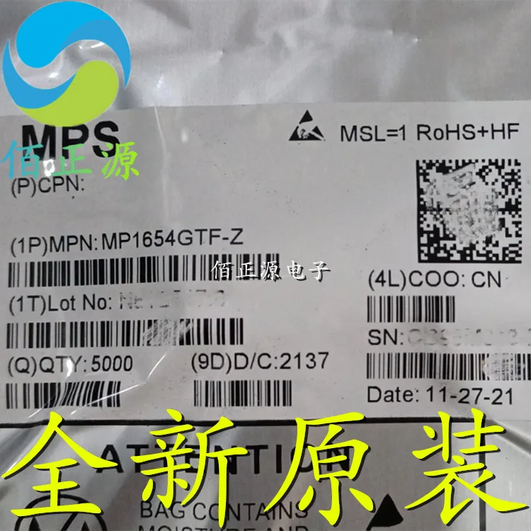 

10pcs orginal new MP1654GTF-Z silk screen AWMH SMD SOT563 power IC chip