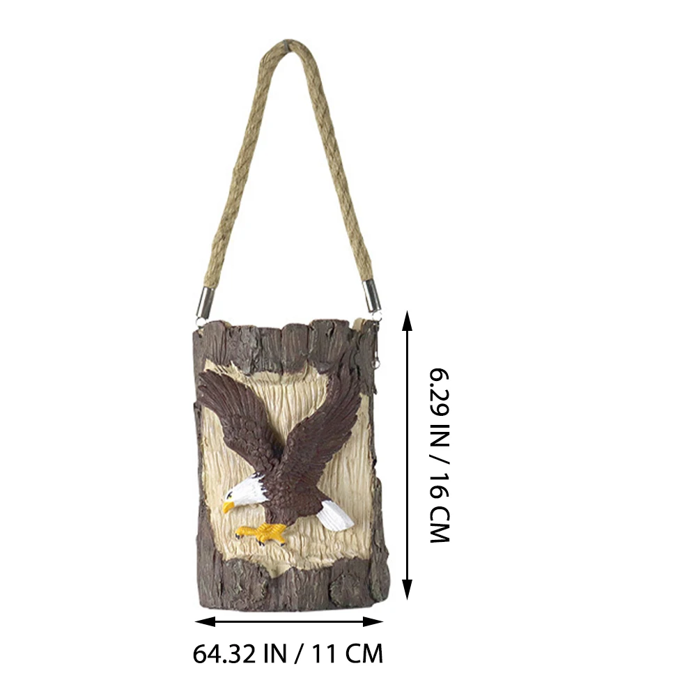 

Solar Eagle Lawn Lamp Outdoor Garden Decoration Night Light Resin Statue Waterproof Solar Powered Landscape Lighting Ornament