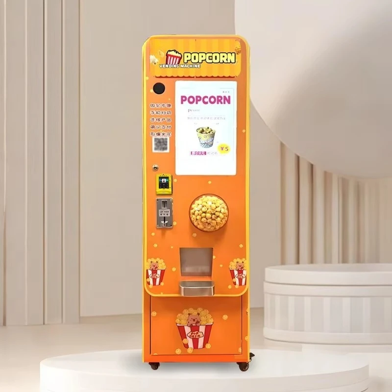 Self Service Popcorn Vending Machine High Quality Vending Kiosk Support Multi Payment SDK Integration Function