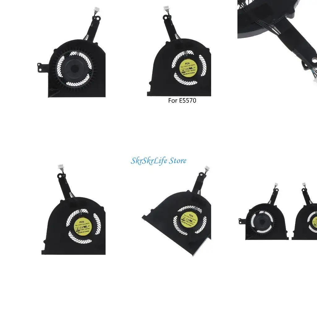 

E65E 1 Piece Laptop CPU Radiator DC5V 0.5A 4 pin 4wire Cooling Fan Quiet CPU Cooler Laptop Cooler Portable USB Power