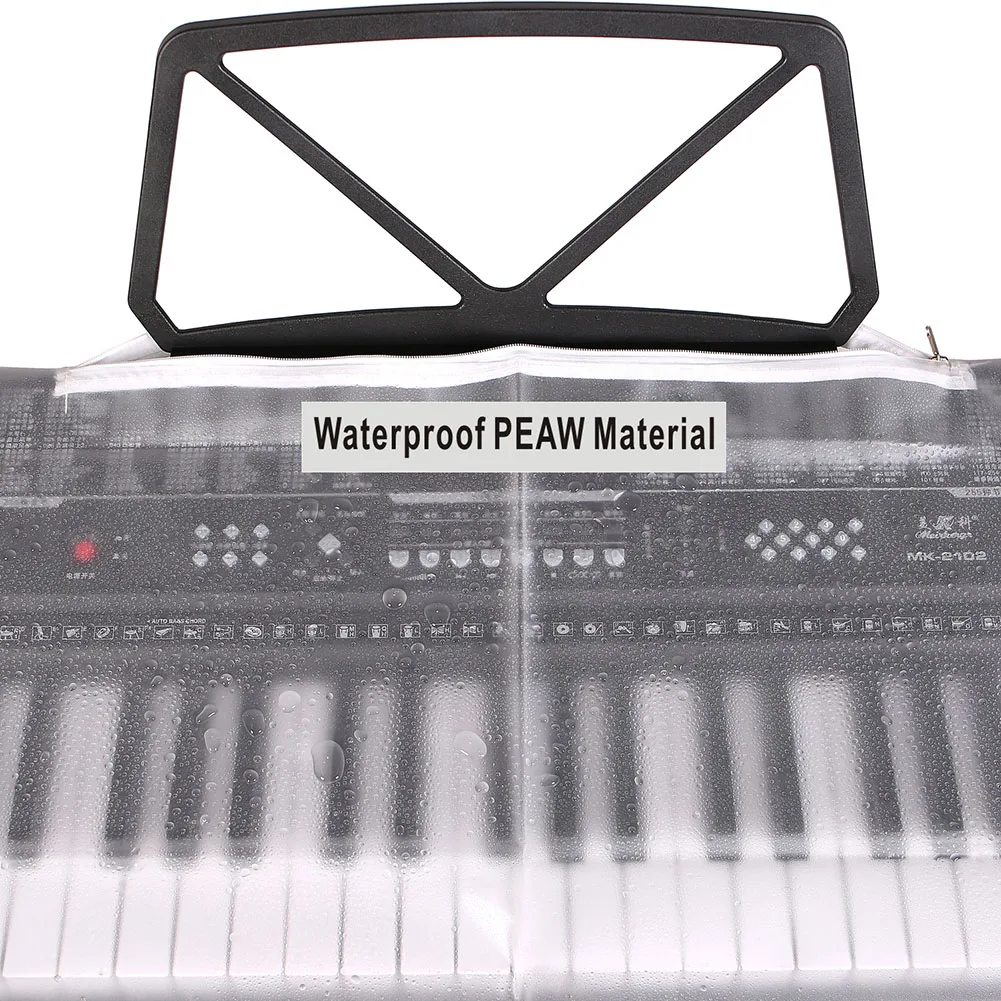 Electronic Piano Dust Cover Home PEVA Special Easy-to-install Electronic Grind Keyboard Stylish Widened 61 Key