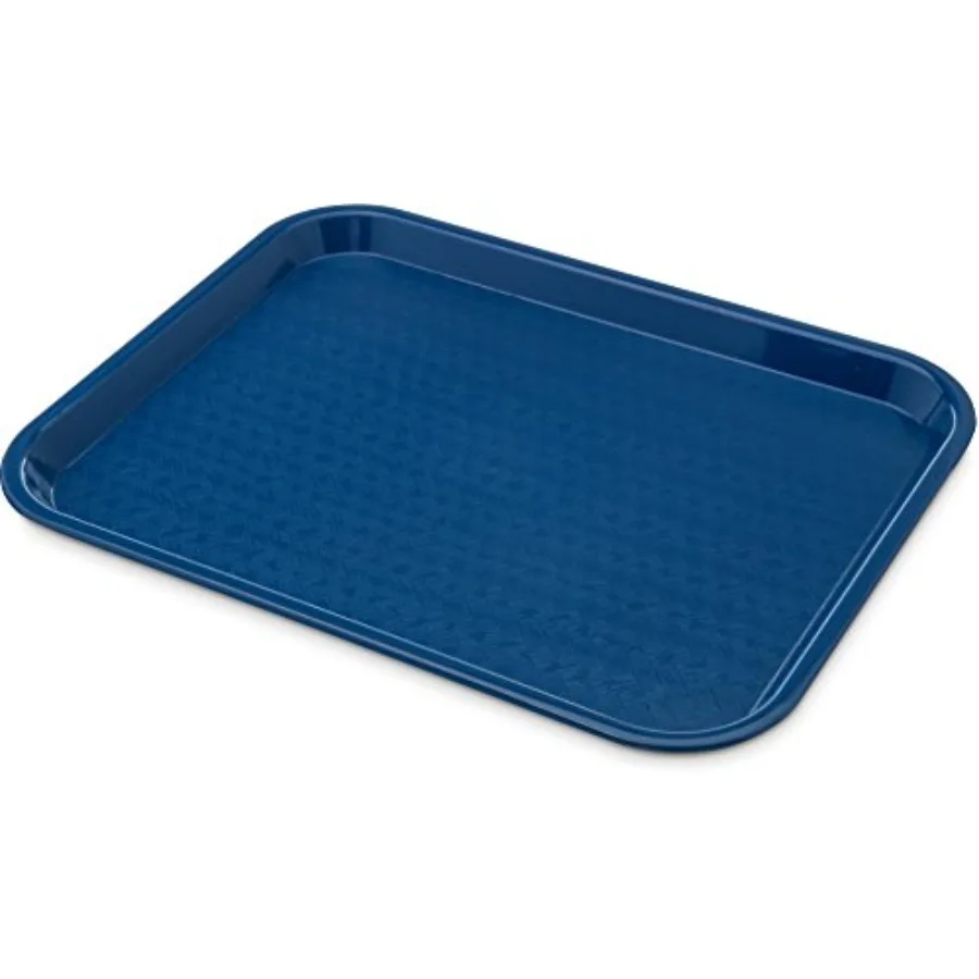 

Café Standard Cafeteria / Fast Food Tray, 10" x 14", Blue (Pack of 24)
