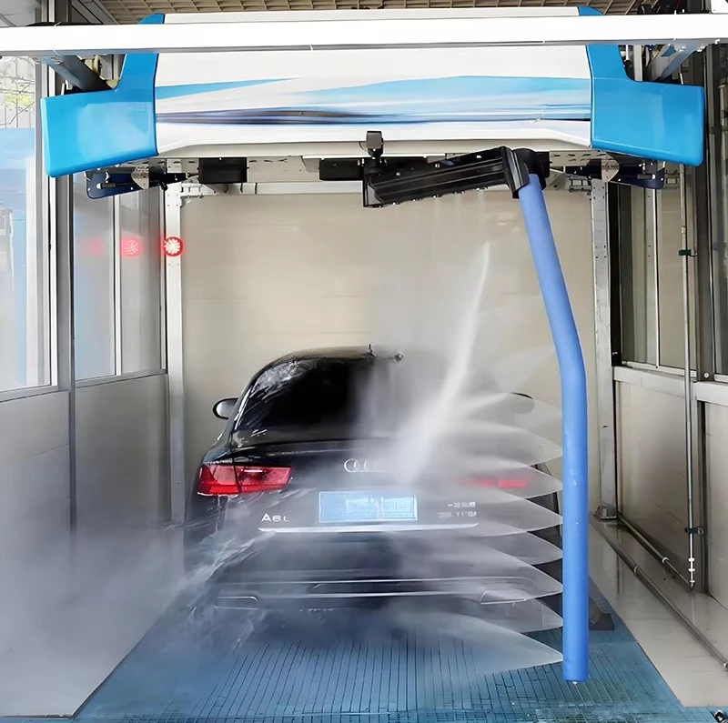 Commercial Fully Automatic Contactless Car Wash System, 360-degree Automatic Car Wash Machine, 24-hour Automatic Cleaning