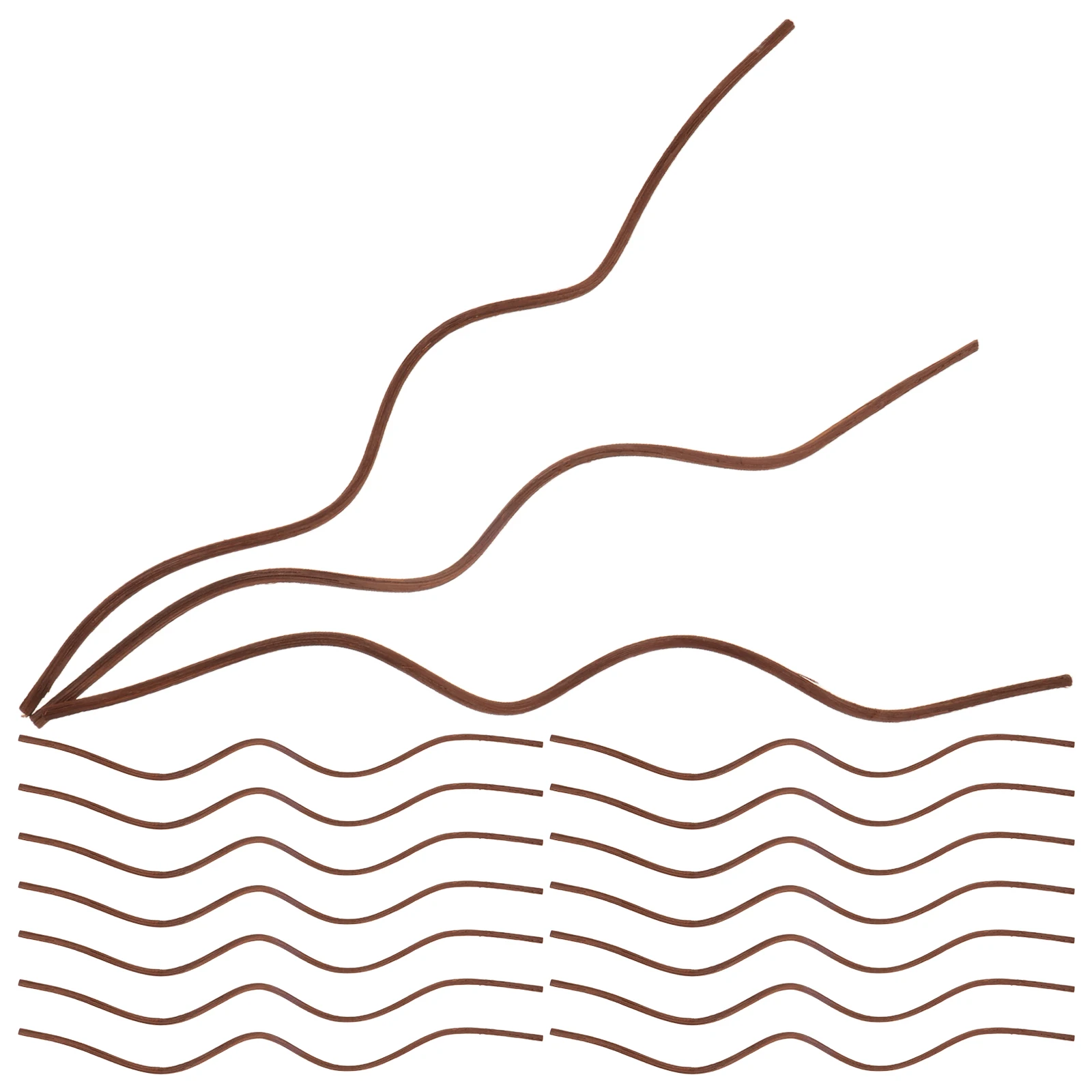 

30pcs Natural Rattan Diffuser Sticks 9.82 Inch Essential Oil Reed Refill Replacement For Home Bedroom Office Aromatherapy