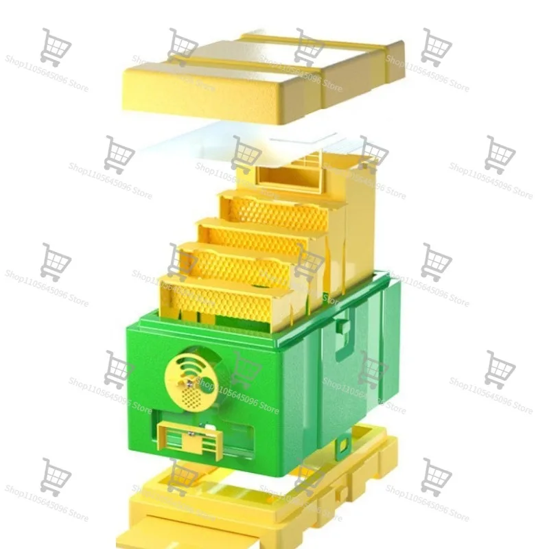 For Yibee Plastic Single-layer Mating Box, Small Beehive, Complete Set of Beginner Beekeeping Tools