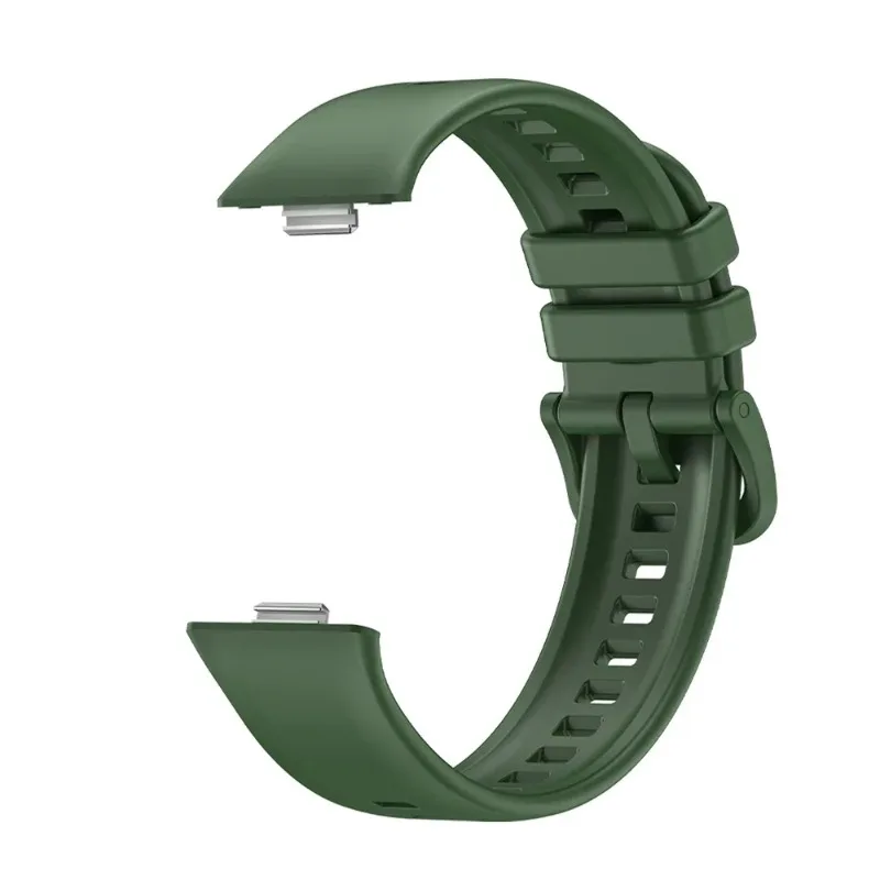 حزام سيليكون لساعة Huawei Watch Fit 3/4 الرسمية الملونة مشبك سوار معصمه Huawei Watch Fit 3-4 Pro Accessories Correa