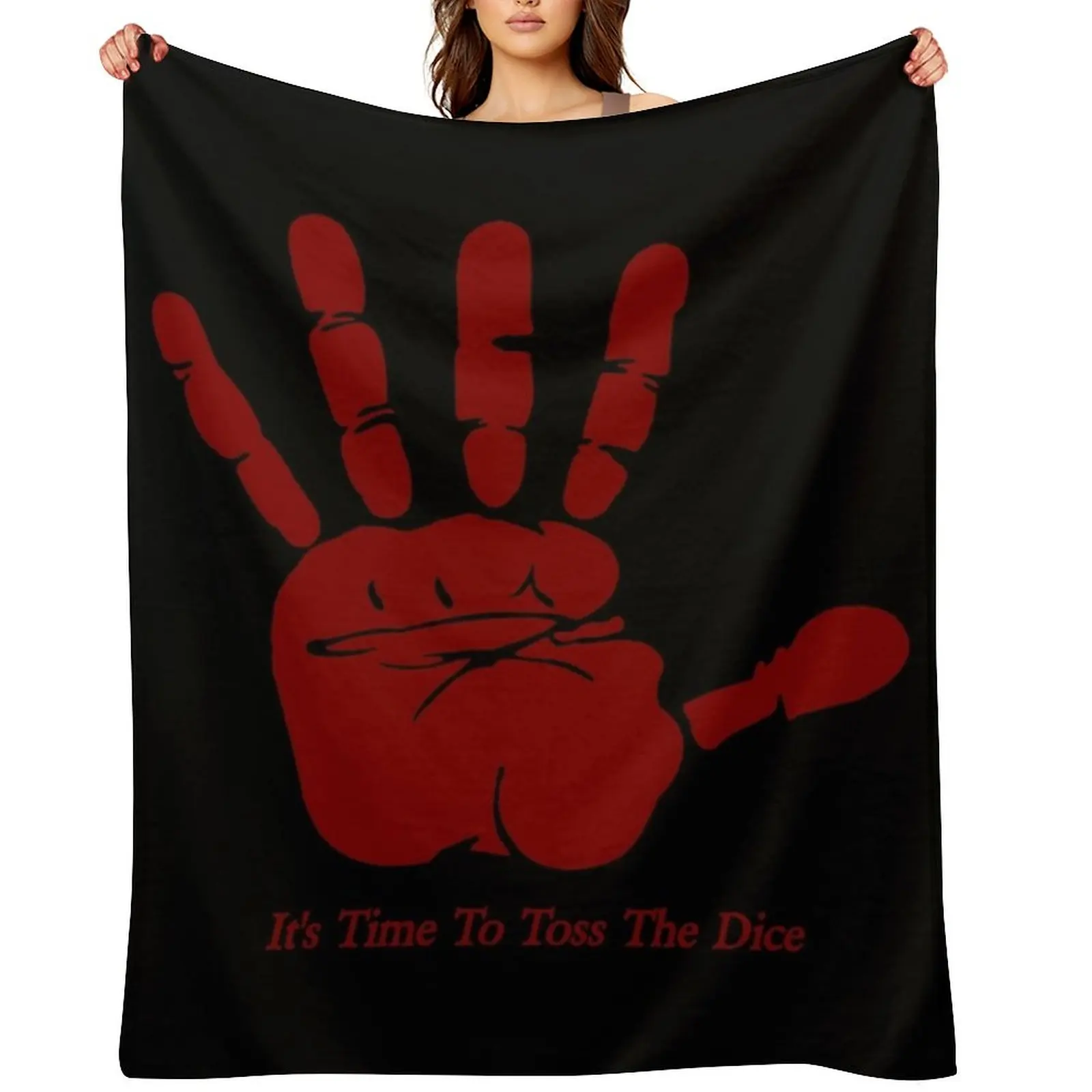 

It's Time To Toss The Dice. Throw Blanket Thins Luxury St Decorative Throw Winter beds Blankets