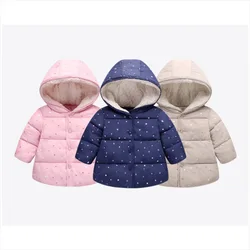 Children Cotton Coat Star Children Baby Cotton Coat Jacket Boys Winter Jacket Girls Coat Outerwear Girl Clothing Ropa De Niña