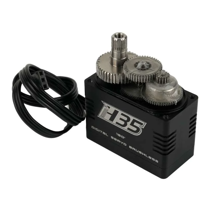 35kg High Torque Waterproof Brushless Metal Gear Servo for RC Cars, Boats, Airplanes, 180°/270°/360° Rotation, Ideal for DIY Pro