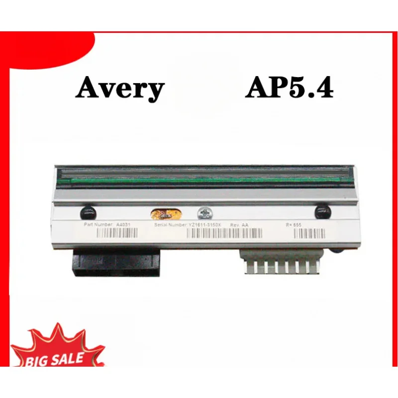 

Подходит для принтера Avery AP5.4, машина для штрих-кодов, термоголовочная головка, 203 точек на дюйм, головка принтера этикеток A4031