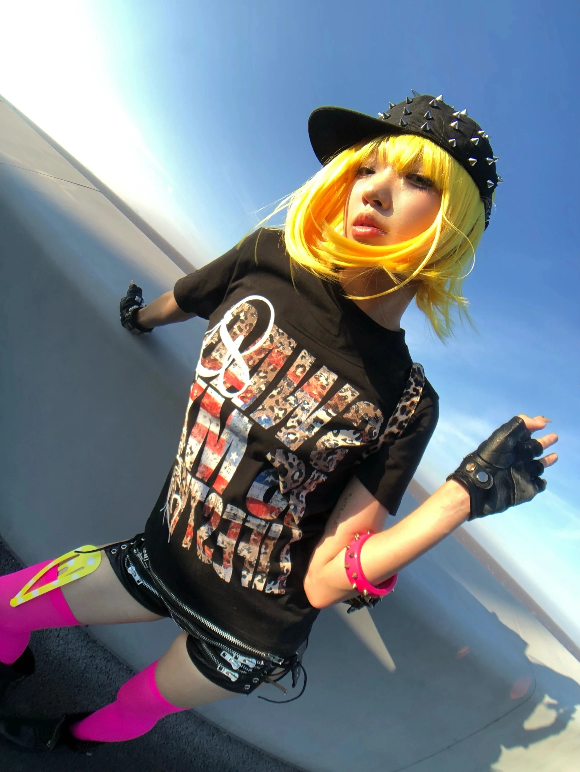 Karrcat Grunge Aesthetics T-Shirt mit Buchstaben-Print, Trashy Y2k, kurzärmeliges schwarzes Top, Vintage-Punk-Stil, Streetwear, amerikanischer Retro-Stil – Detail 10
