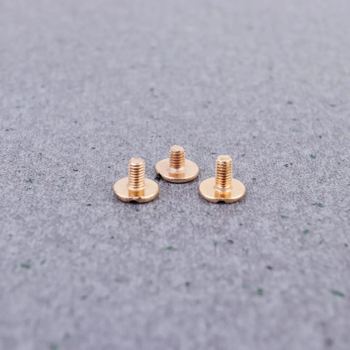 

30Pcs Copper Flat Head Stud Screws Golden 5mm 6.5mm 8mm Belt Harness Nail Rivets Notebook Craft Durable Fastener