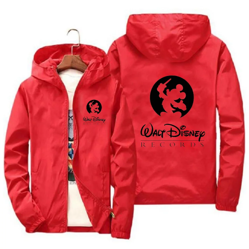 

2025 hot selling Disney Mickey Mouse hot selling men's jacket Spring and Autumn new casual couple outdoor jogging slim fit jacke