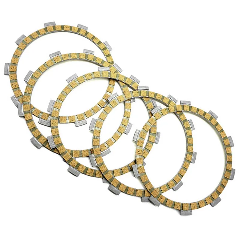 5 PCS For YAMAHA RT100 1992-2000 TTR125 2000-2004 TTR125E 2004-2009 RT 100 TTR 125 Motorcycle Clutch Friction Plate Kit Set