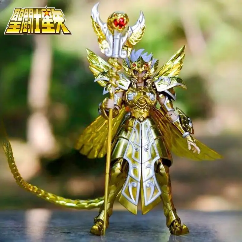 

In Stock Star Model Saint Seiya NEXT DIMENSION EX 13th Gold Saint JM Ophiuchus Odysseus Action Figure Metal Armor Toy Xmas Gifts