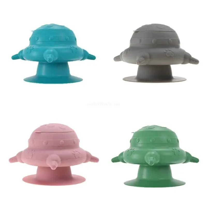 

Newborn Small Animal Milk Feeders for Nursing Milk 4 Nipples Self Feeding Bowl