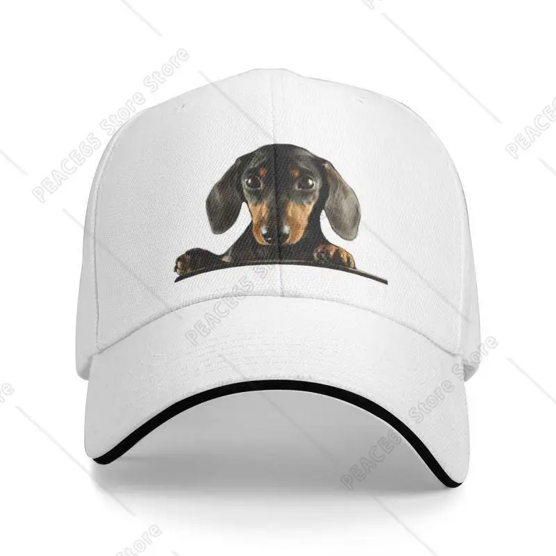 

Personalized Dachshund Dog Baseball Cap Hip Hop Women Men'S Adjustable Pets Animal Dad Hat All Seasons