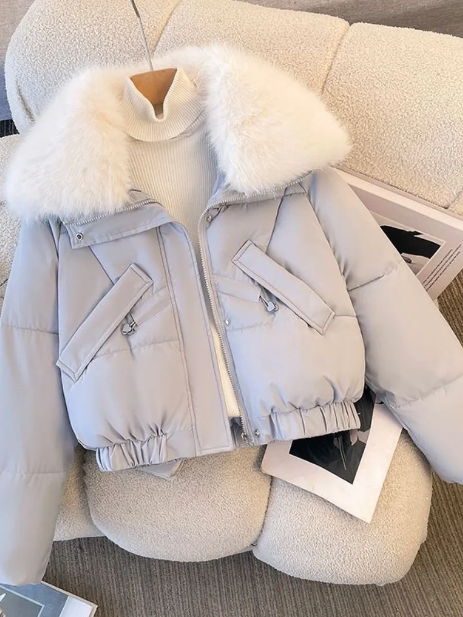 chaqueta-corta-de-algodon-grueso-a-la-moda-para-mujer-ropa-de-invierno-conjunto-de-dos-piezas-de-talla-compacta-marca-yang