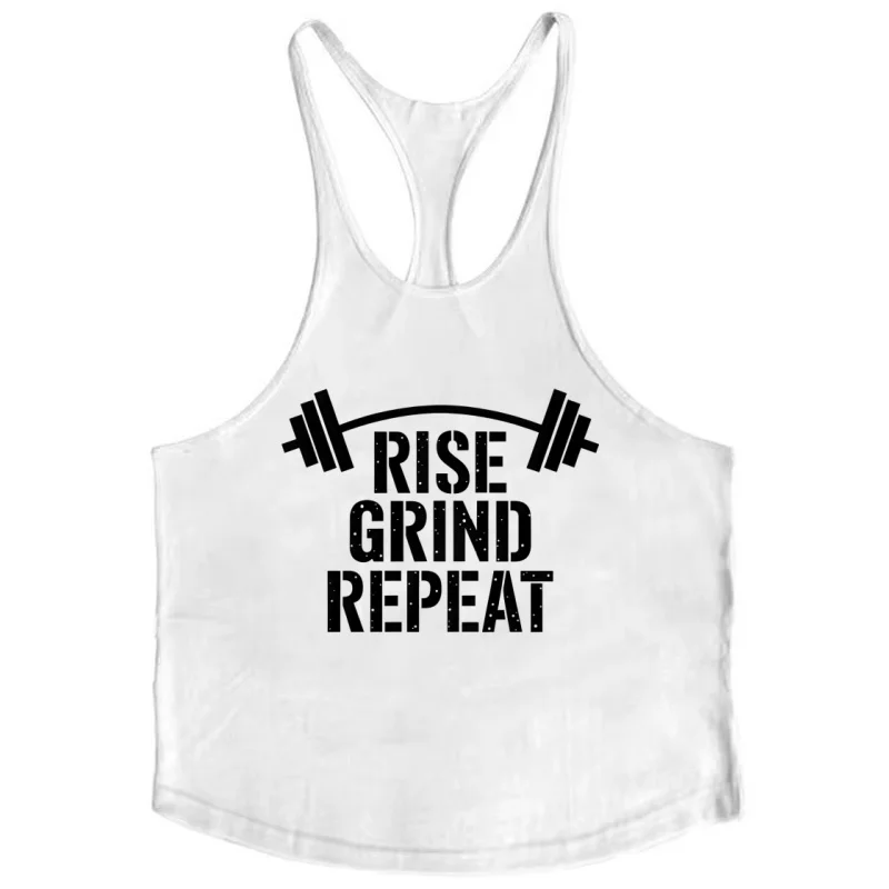 Bodybuilding Narrow Strap Sleeveless Tank Top Men, Cotton Gym Vest with Anti-Shrink for Muscle Definition & Regular Gym Use