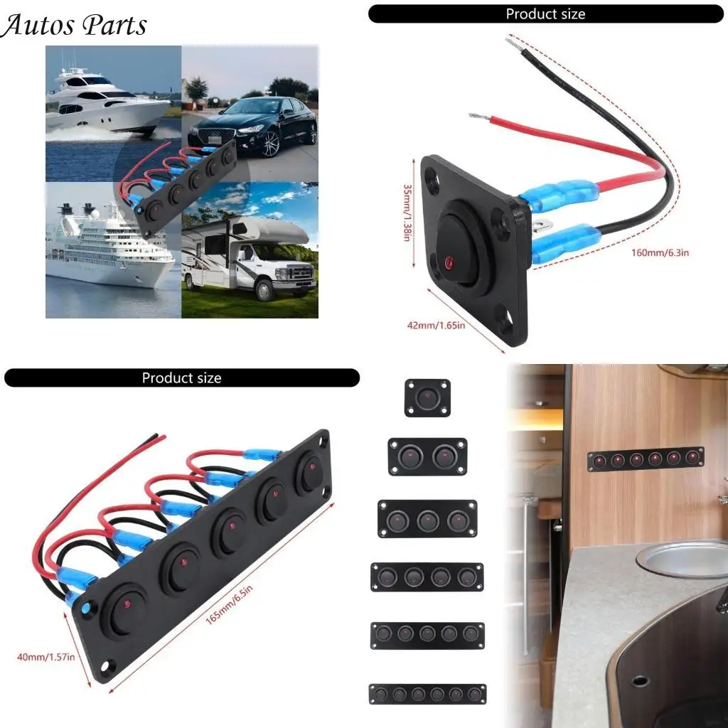 

57BA Переключатель переключателя с помощью светодиодного выключателя.