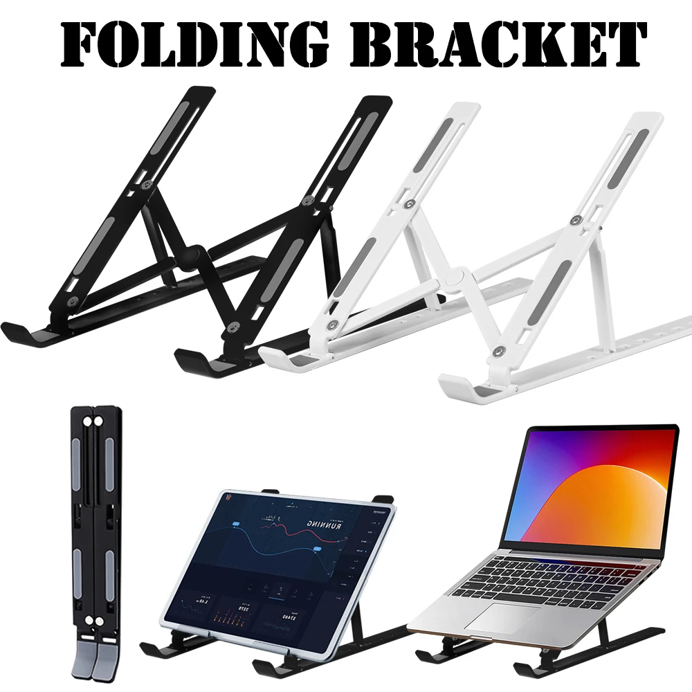 Portable Laptop Stand Support Base Notebook Stand for Macbook Pro Lapdesk Computer Laptop Holder Cooling Bracket Riser