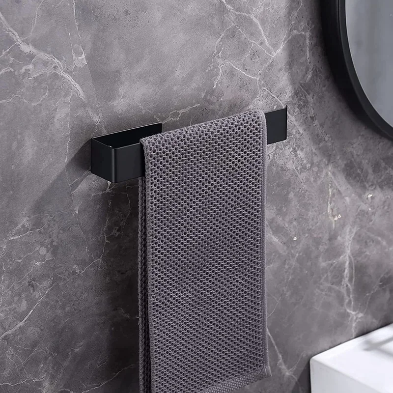Toallero de baño autoadhesivo, soporte de toalla para pared de baño, para baño, cocina