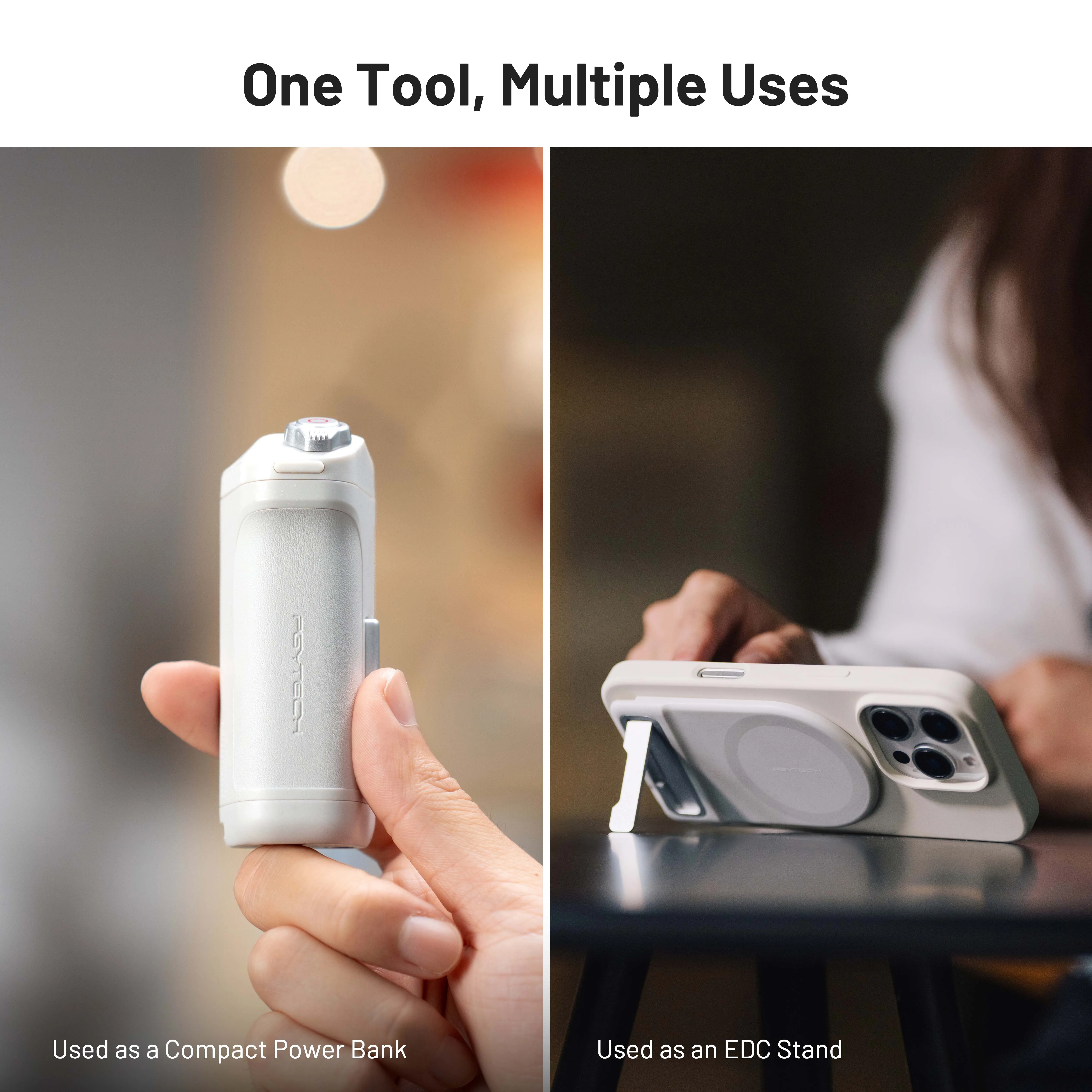 PGYTECH الهاتف الخليوي صور قبضة المغناطيسي ملء ضوء MagCam قبضة بلوتوث التحكم عن بعد كاميرا المعونة الشحن اللاسلكي