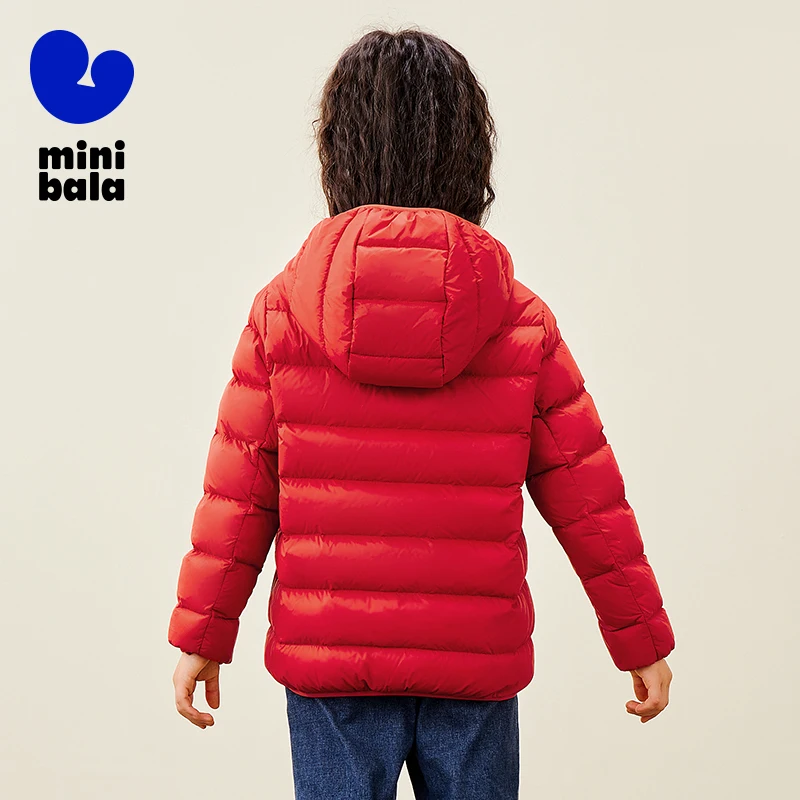 سترة Mini Bala 2025 للأطفال خفيفة الوزن معطف شتوي دافئ، سترة مقاومة للرياح مقاومة للماء للأولاد والبنات سترة ثلج خارجية #6