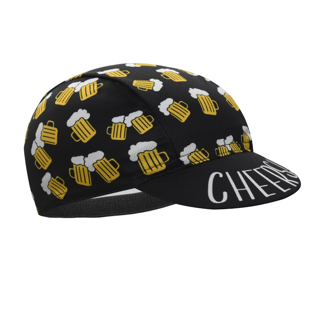 القهوة قبعة الدراجات مضحك ابتسامة ركوب قبعة الطريق دراجة قبعات الصيف البيرة دراجة أغطية الرأس الحصى Gorra Ciclismo