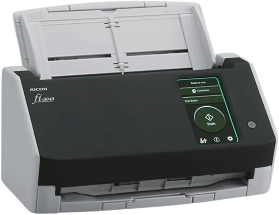 RICOH Fi-8040 Fast Front Office & Desktop Document, Receipt with Auto Feeder and PC-Less DirectScan Scanning Capability