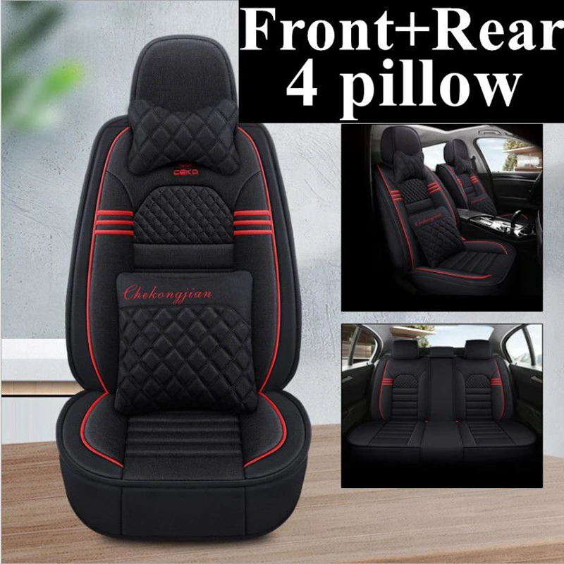 Front+Rear Car Seat Covers for Mazda 2 3 6 CX3 CX5 Axela Koeru Millenia CX-7 Alenza Daewoo Matiz Nexia Lanos Kalos Evanda Magnus