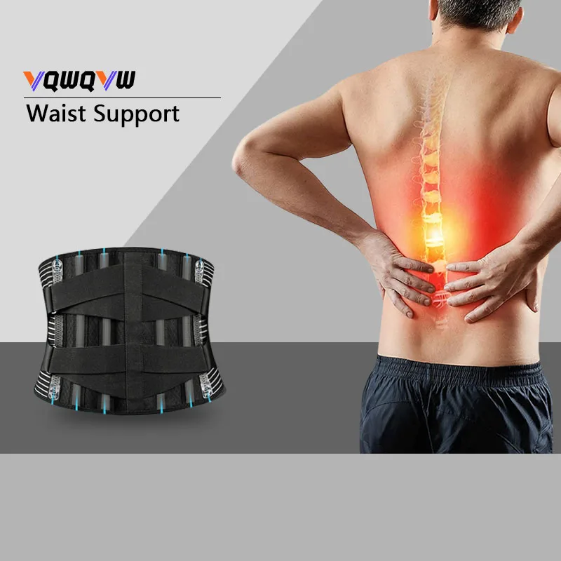 

1Pcs Waist Brace Support Belt-Lumbar Support Back Brace Relieve Pain,Adjustable Support Straps-Lower Brace for Men & Women