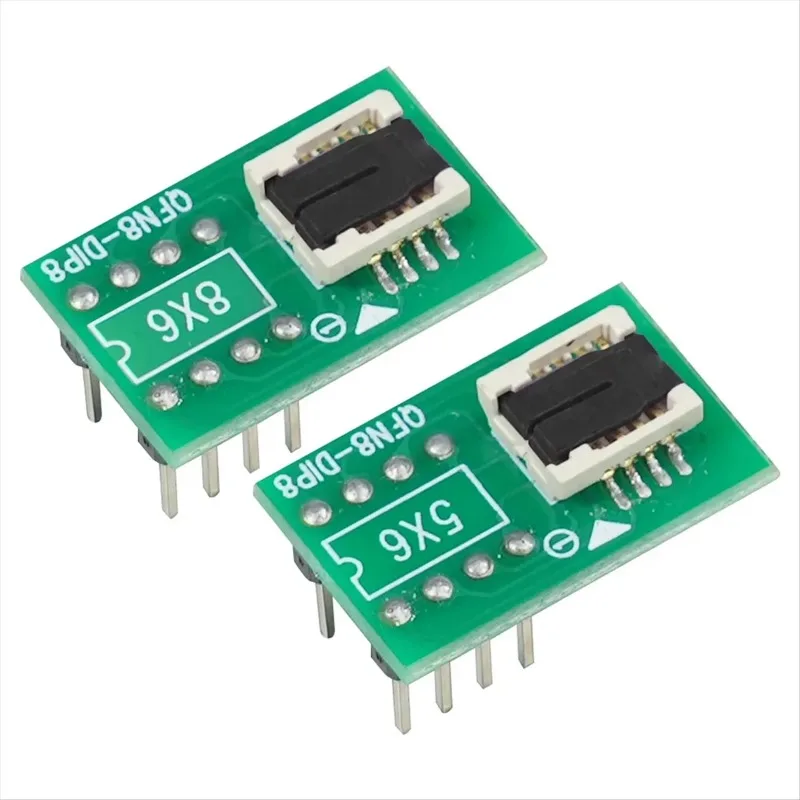 

WSON8 MLF8 MLP8 DFN8 To DIP8 Socket Adapter for 6x5MM 8x6MM IC Chip Programming and Burning Work