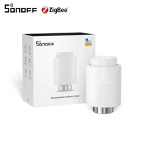 Smart Home Zigbee 3.0 Temperature Control Valve SONOFF TRVZB Easy Micro APP Remote Control via eWeLink Alexa Google ZBDongle-P