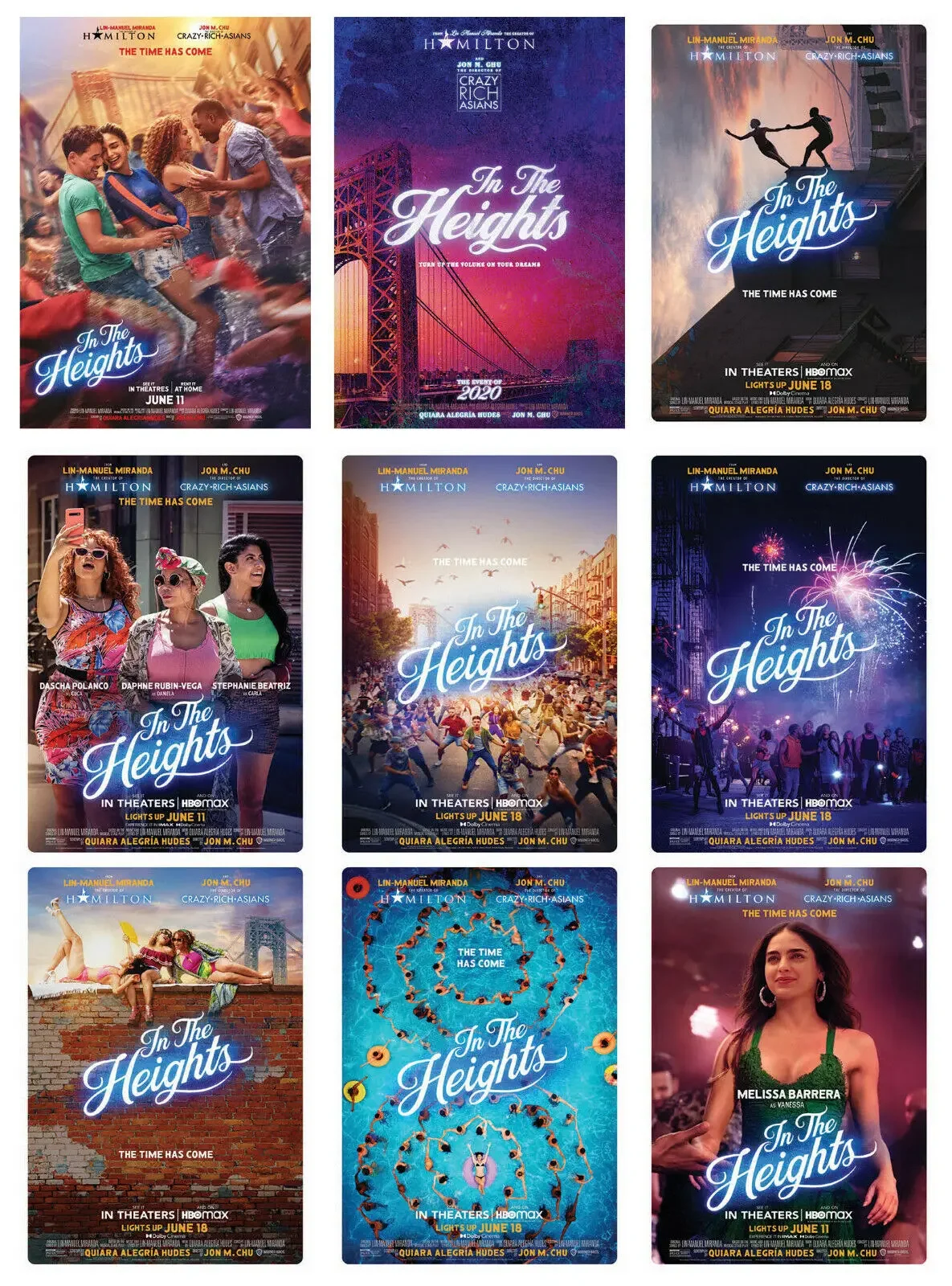 In The Heights Movie, Print Art Canvas Poster, For Living Room Decoration Home Wall Picture
