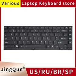 New US English RU Laptop Keyboard For Toshiba Portege R700 R705 R730 R731 R735 R630 R631 RX3mt s266e R830 R835 R930 R935