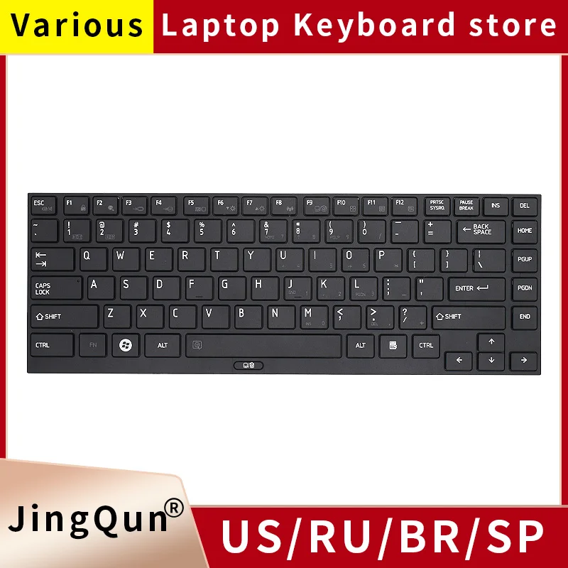Nowa klawiatura do laptopa Toshiba Portege R700 R705 R730 R731 R735 R630 R631 RX3mt s266e R830 R835 R930 R935