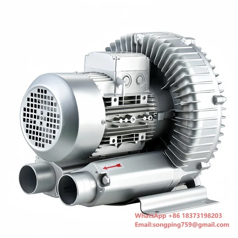 High Pressure vortex Fan Strong Blowing air Pump Outdoor Blowing and Sucking High Power Industrial Blower