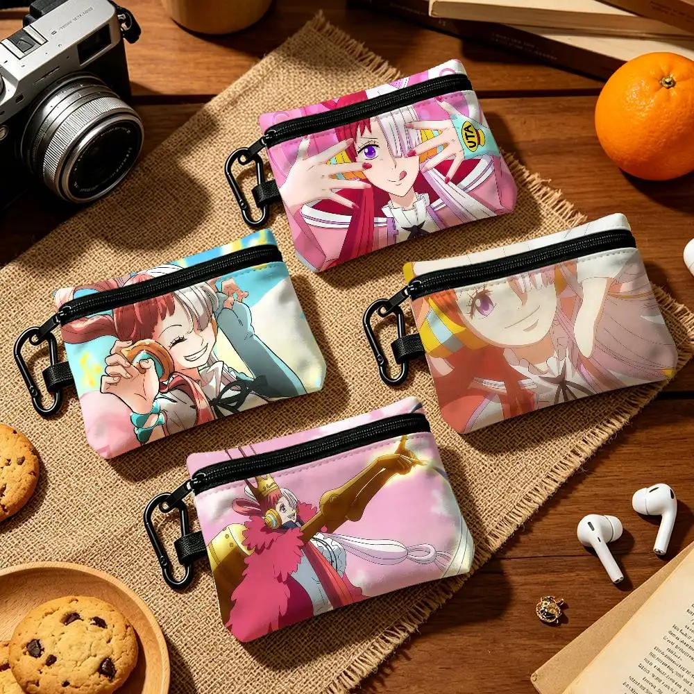 Cute U-UtaS Fashion Wear-resistant Oxford Cloth Coin Purse Portable Backpack Hanging Card Storage Bag