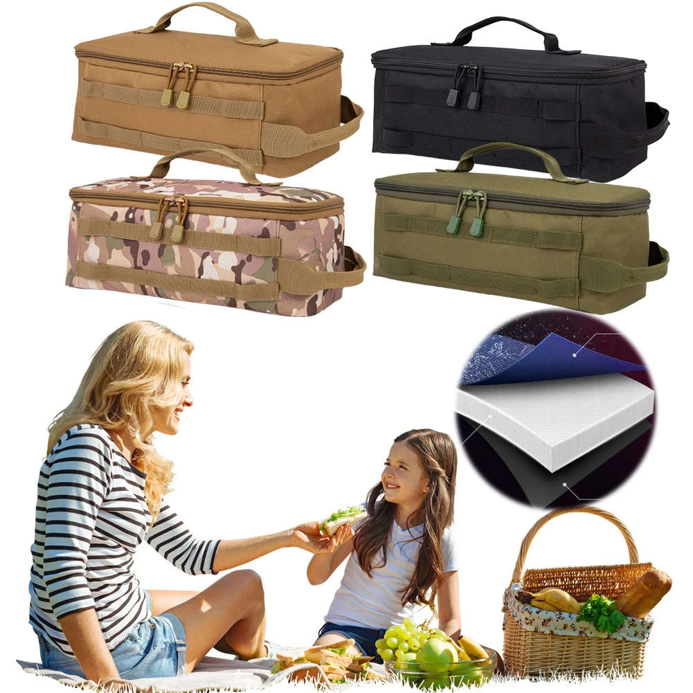 Aufbewahrungstasche für Gastank, großes Fassungsvermögen, Gaskanister, Picknicktasche, multifunktionale Gasherd-Kanister-Tragetasche für Familienaktivitäten