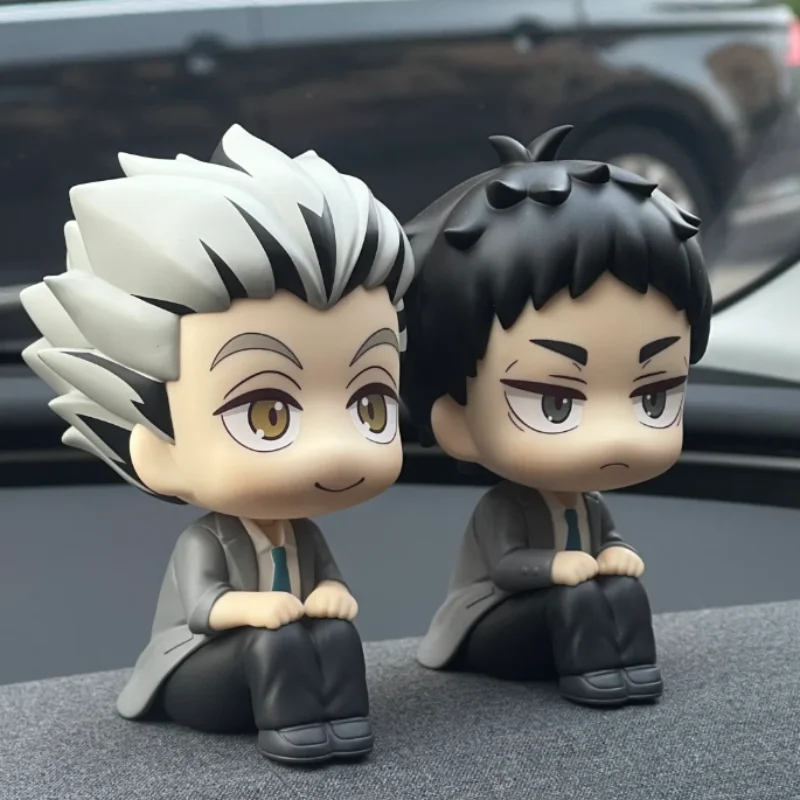 

Хайкю!! 10-сантиметровая фигурка, аниме-модель, версия Q, статуя из ПВХ, Коллекционная милая настольная декоративная игрушка, праздничные подарки